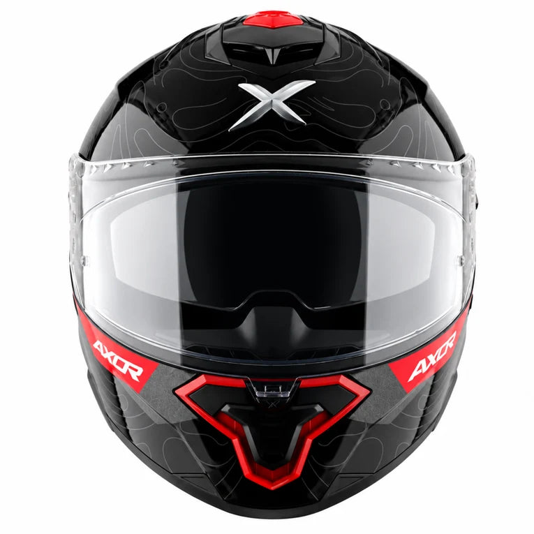 Axor Brutale Airwaves Full Face Helmet with Dual Spoilers
