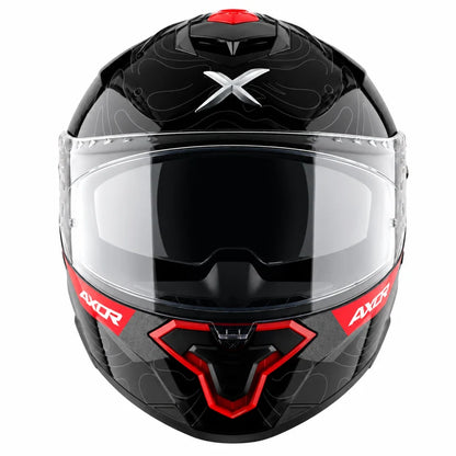 Axor Brutale Airwaves Full Face Helmet with Dual Spoilers