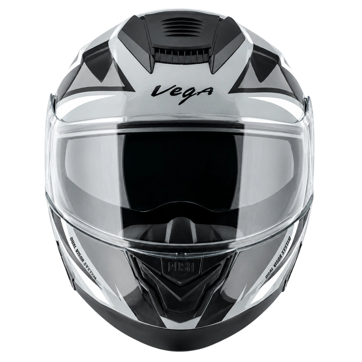 Vega Boolean Optimus Flip-up Helmet with spoiler
