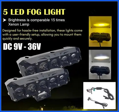 HJG 5 LENS FOG LIGHT