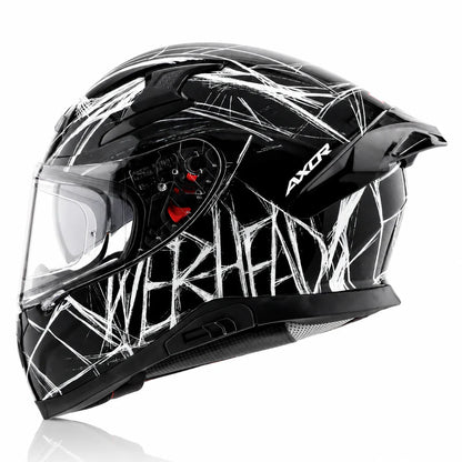 Axor Apex Marvel Spider Man Edition Full-Face Helmet With Spoiler