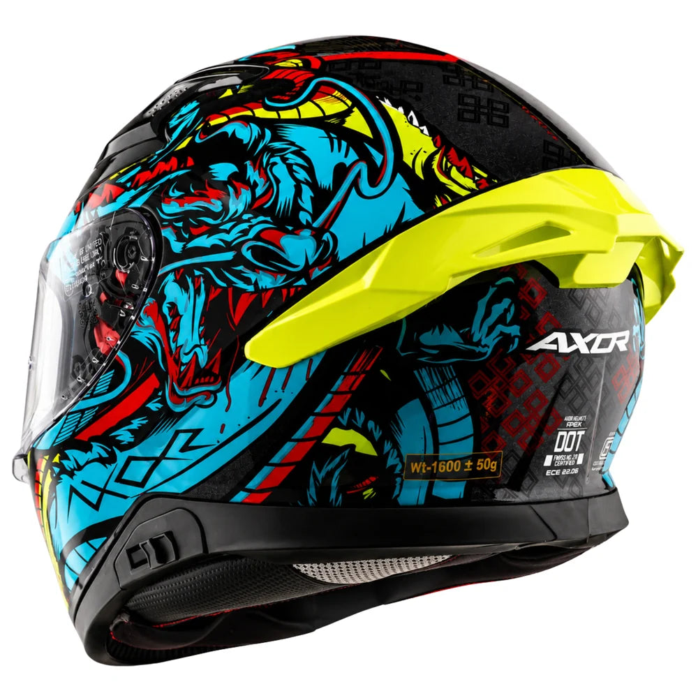 Apex Scratch Helmet With Spoiler
