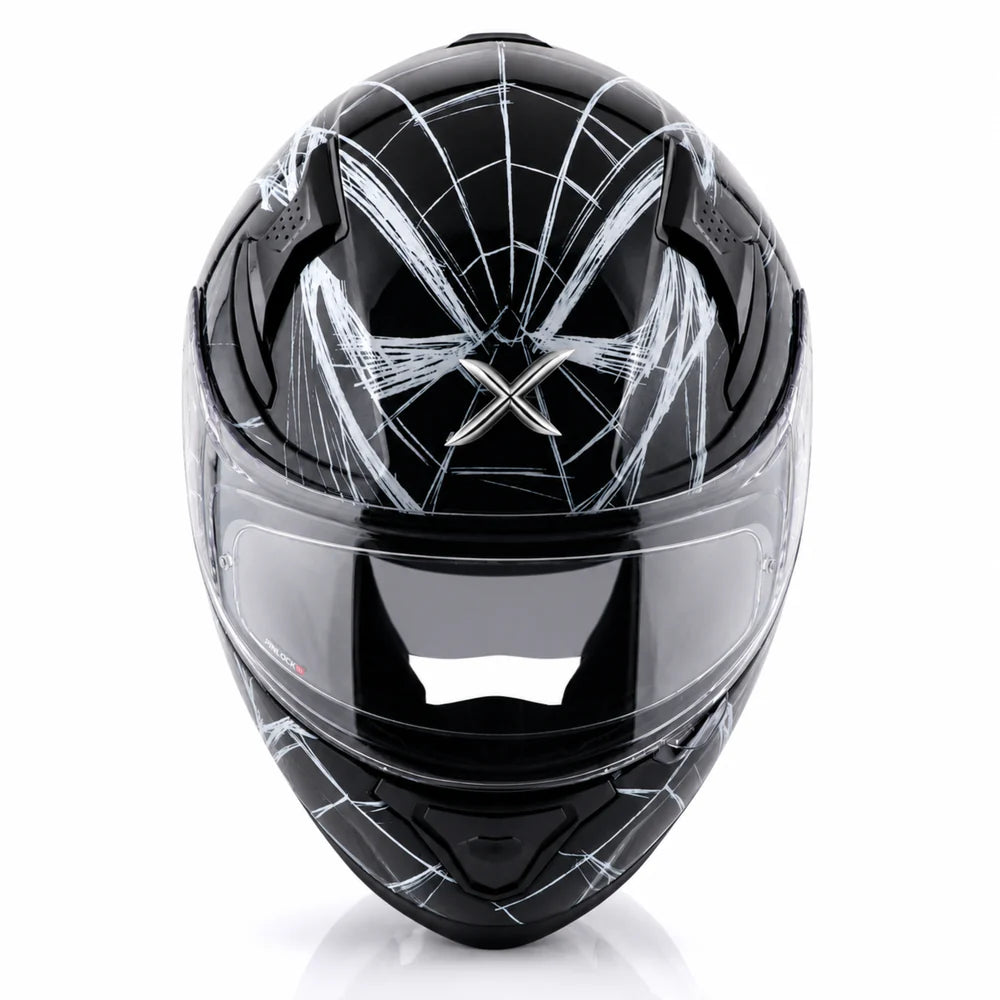 Axor Apex Marvel Spider Man Edition Full-Face Helmet With Spoiler