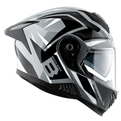 Vega Boolean Optimus Flip-up Helmet with spoiler