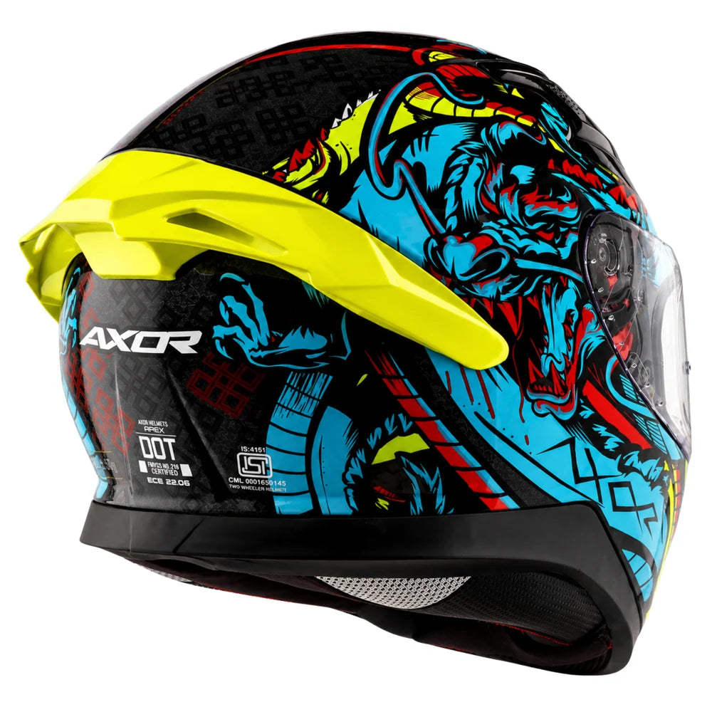 Apex Scratch Helmet With Spoiler