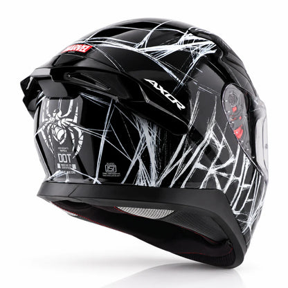 Axor Apex Marvel Spider Man Edition Full-Face Helmet With Spoiler