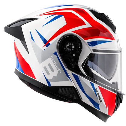 Vega Boolean Optimus Flip-up Helmet with spoiler