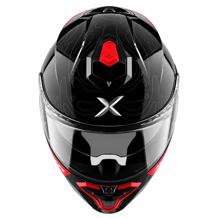 Axor Brutale Airwaves Full Face Helmet with Dual Spoilers