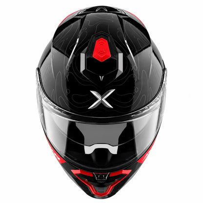 Axor Brutale Airwaves Full Face Helmet with Dual Spoilers