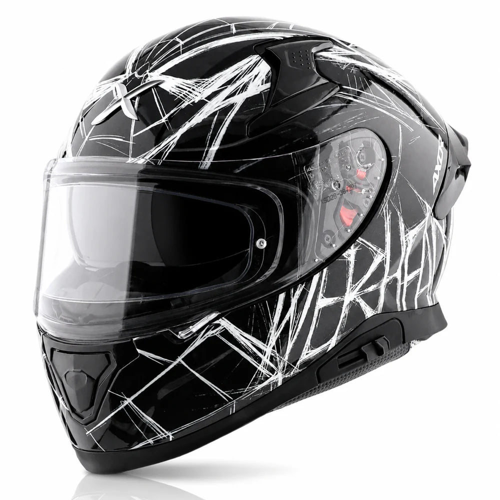 Axor Apex Marvel Spider Man Edition Full-Face Helmet With Spoiler