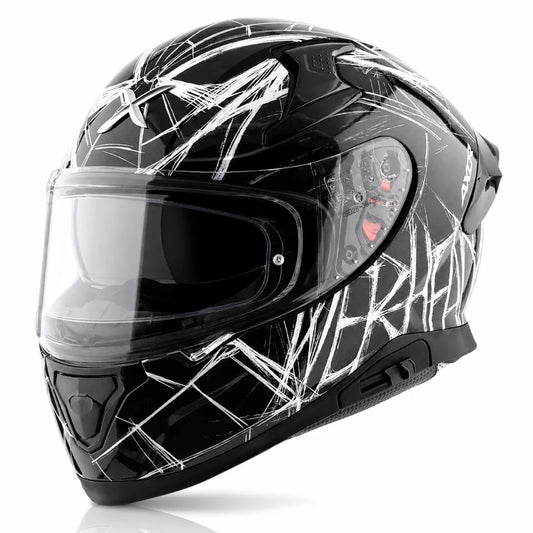 Axor Apex Marvel Spider Man Edition Full-Face Helmet With Spoiler