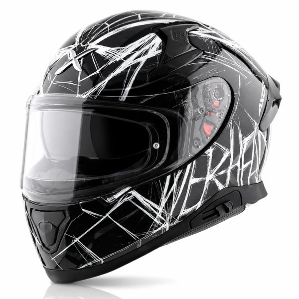 Axor Apex Marvel Spider Man Edition Full-Face Helmet With Spoiler