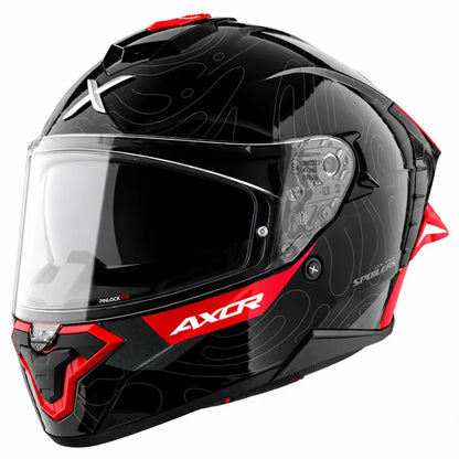 Axor Brutale Airwaves Full Face Helmet with Dual Spoilers
