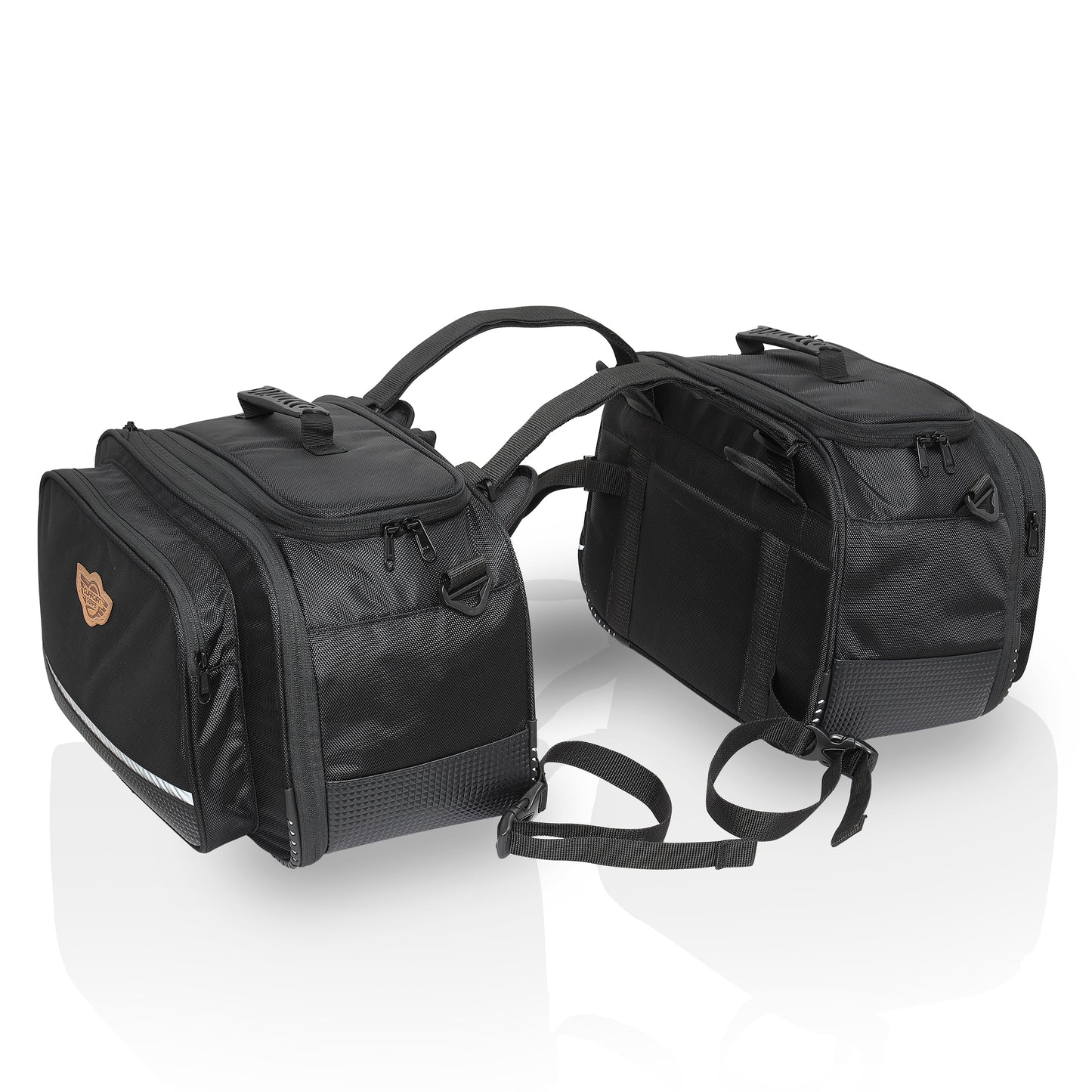Stallion Saddlebag 50Ltrs expandable up to 65Ltrs with Rain Cover and Drybags