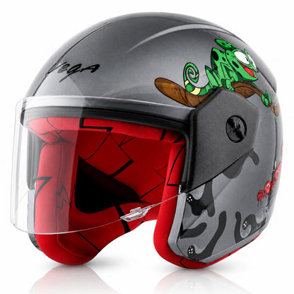 Buds Junior Ants Open Face Helmet