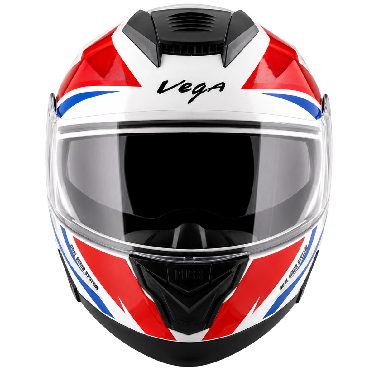 Vega Boolean Optimus Flip-up Helmet with spoiler