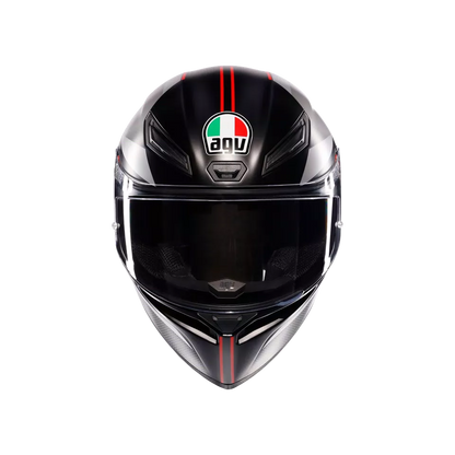 AGV K1 S LAP MATT BLACK/GREY/RED
