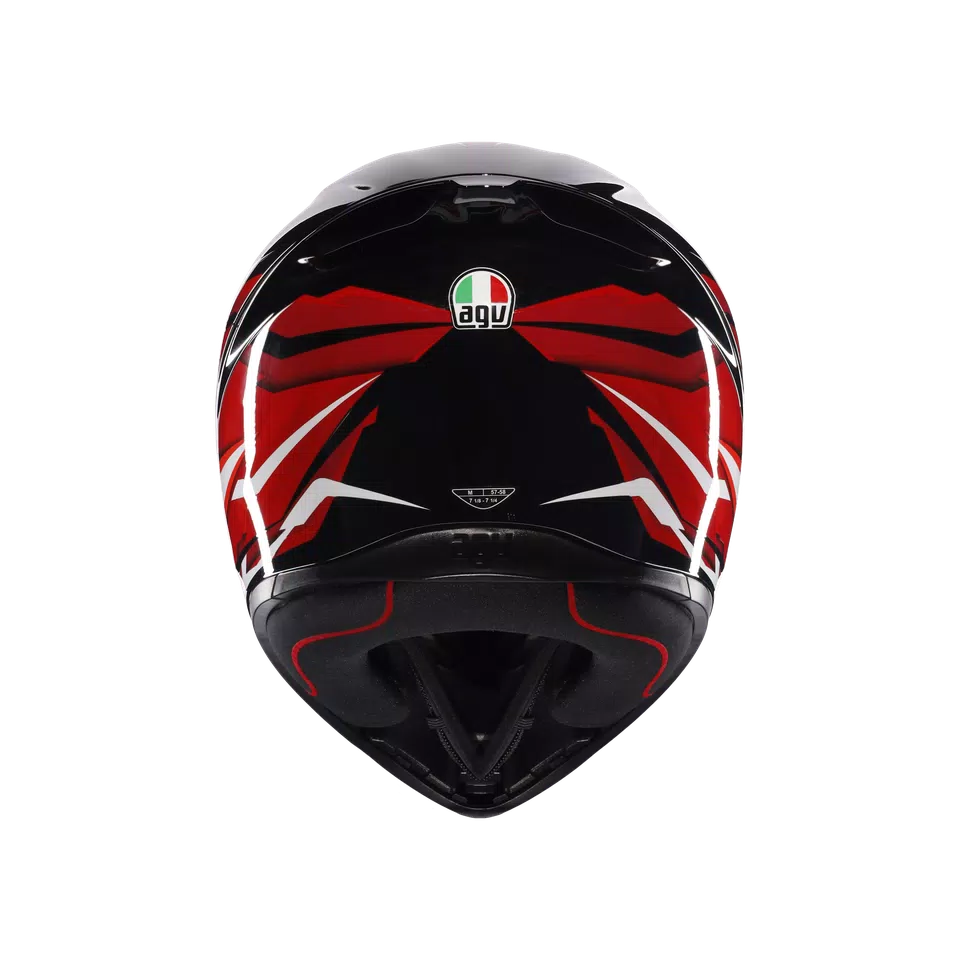 AGV K1 S LION BLACK/RED/WHITE