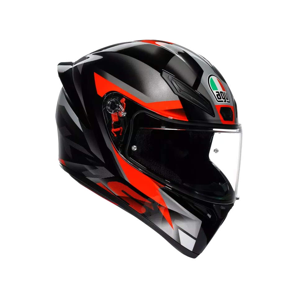 AGV K1 S E2206- FASTLAP BLACK/GREY/RED