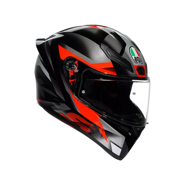 AGV K1 S E2206- FASTLAP BLACK/GREY/RED