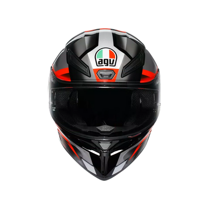 AGV K1 S E2206- FASTLAP BLACK/GREY/RED