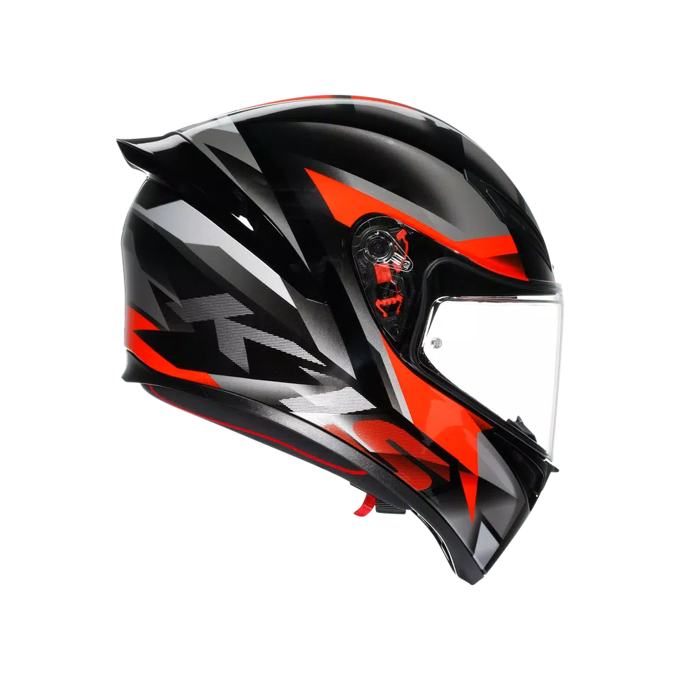AGV K1 S E2206- FASTLAP BLACK/GREY/RED