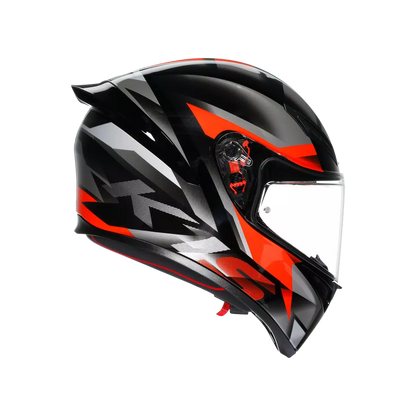 AGV K1 S E2206- FASTLAP BLACK/GREY/RED
