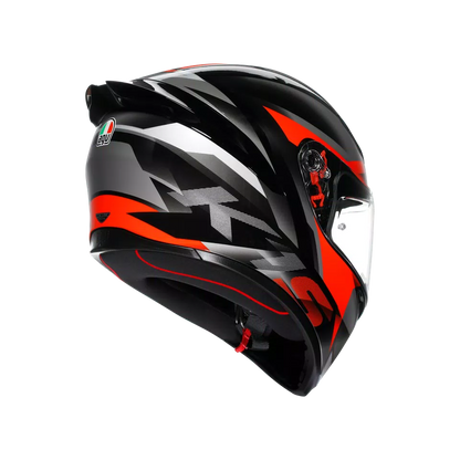 AGV K1 S E2206- FASTLAP BLACK/GREY/RED