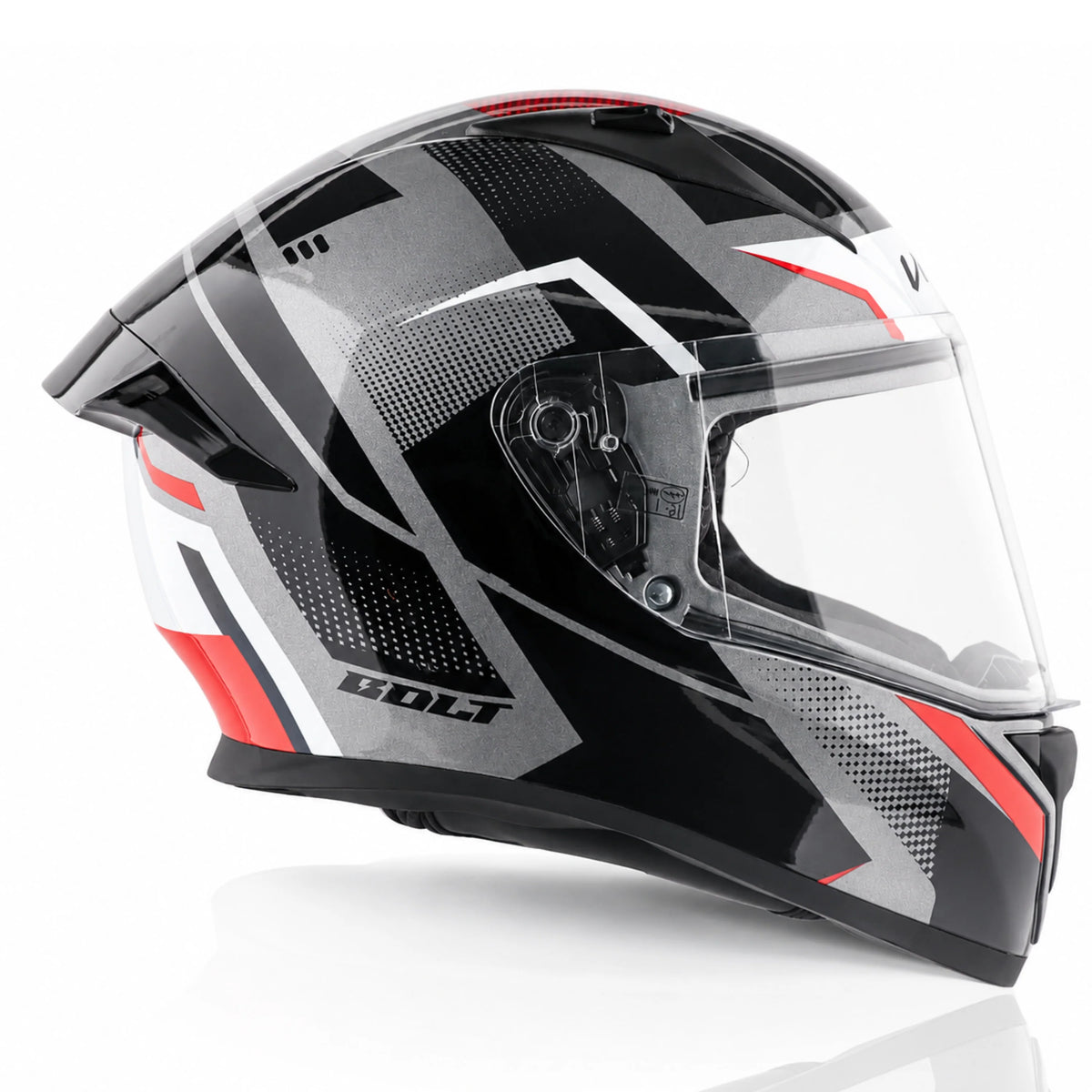 Vega Bolt Classy Helmet With Spoiler