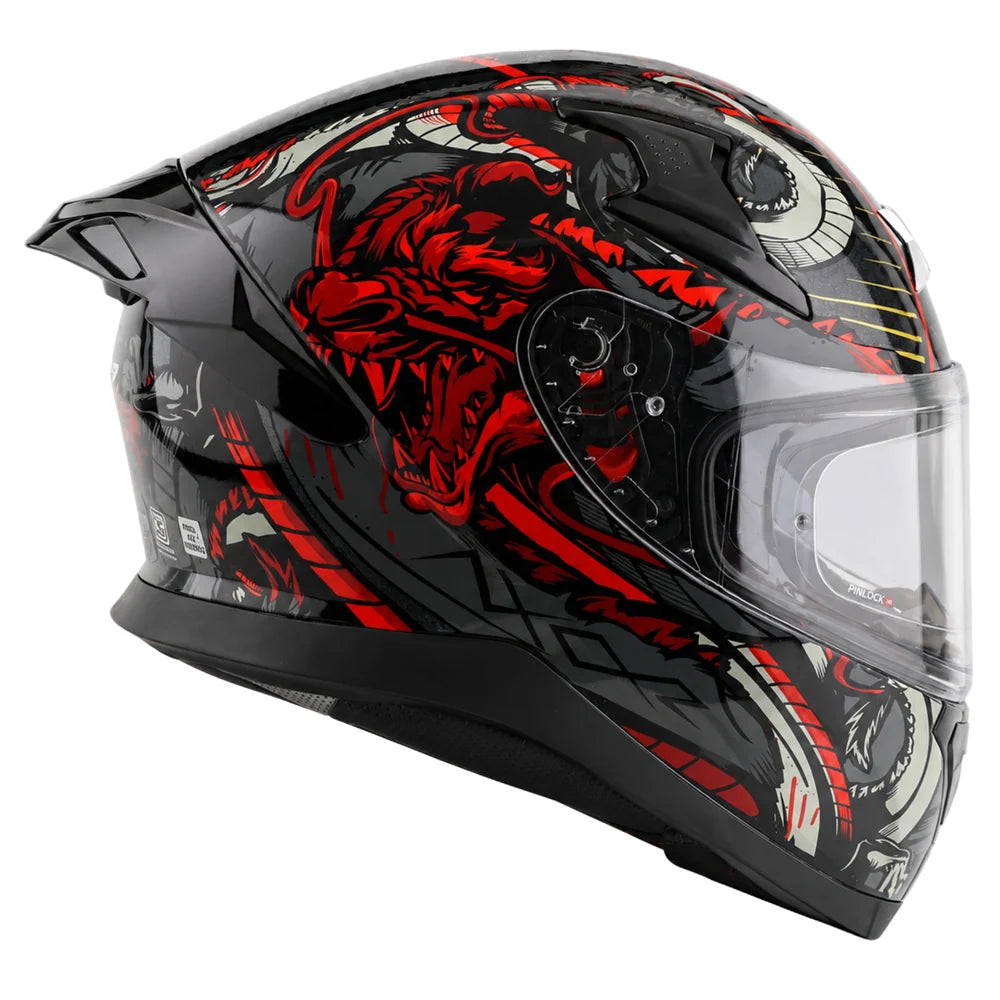 Apex Scratch Helmet With Spoiler