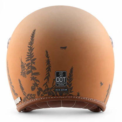Axor Retro Jet Autumn Open Face Helmet