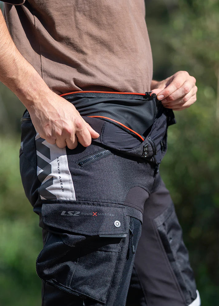 LS2 PANT X-MASTER MAN BLACK GREY