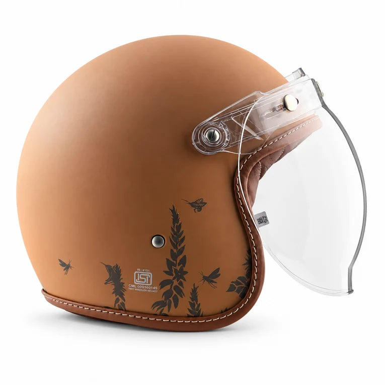 Axor Retro Jet Autumn Open Face Helmet
