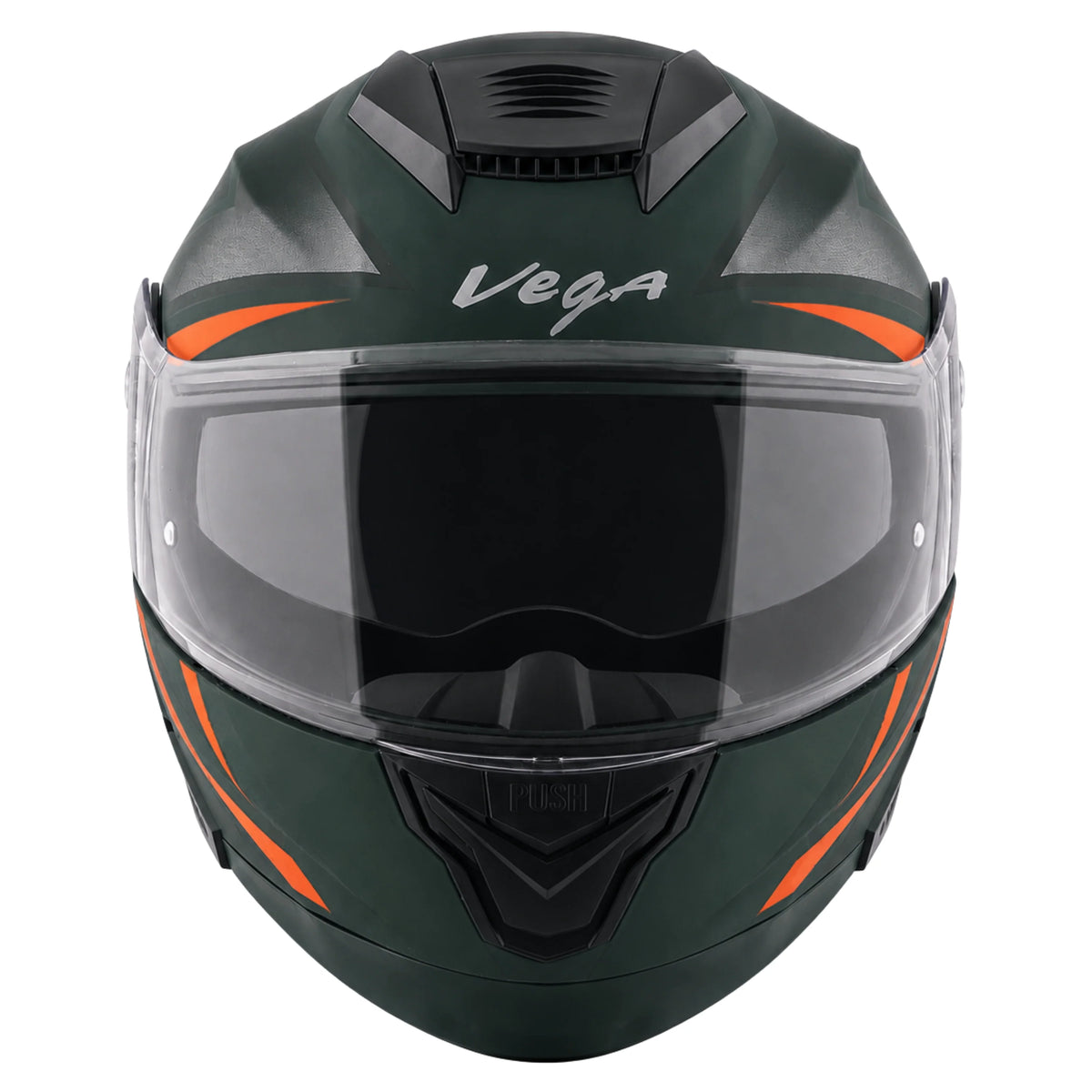 Vega Boolean Optimus Flip-up Helmet with spoiler