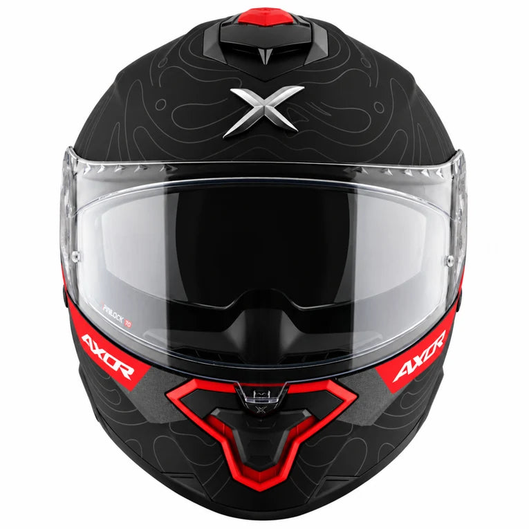 Axor Brutale Airwaves Full Face Helmet with Dual Spoilers