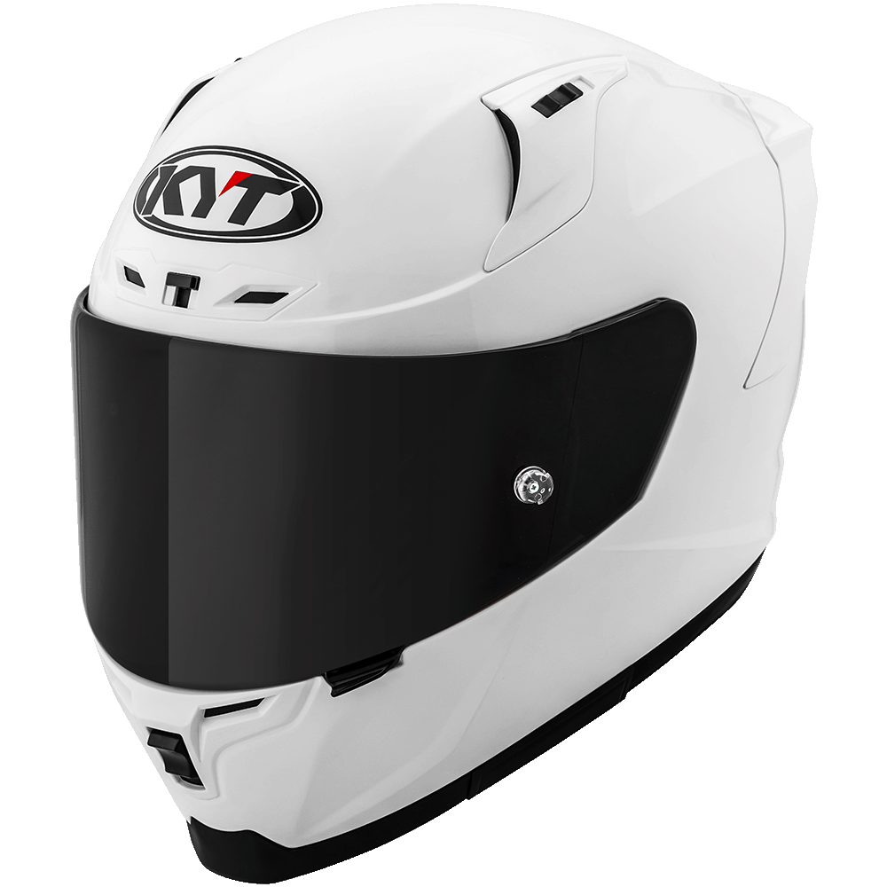 KYT Striker Plain White