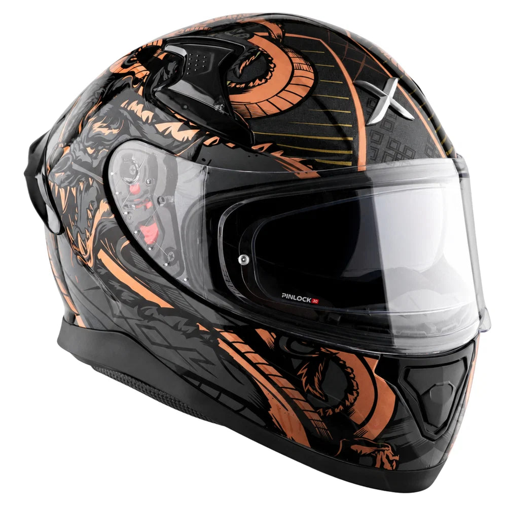 Apex Scratch Helmet With Spoiler