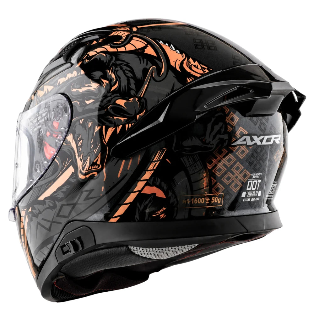 Apex Scratch Helmet With Spoiler