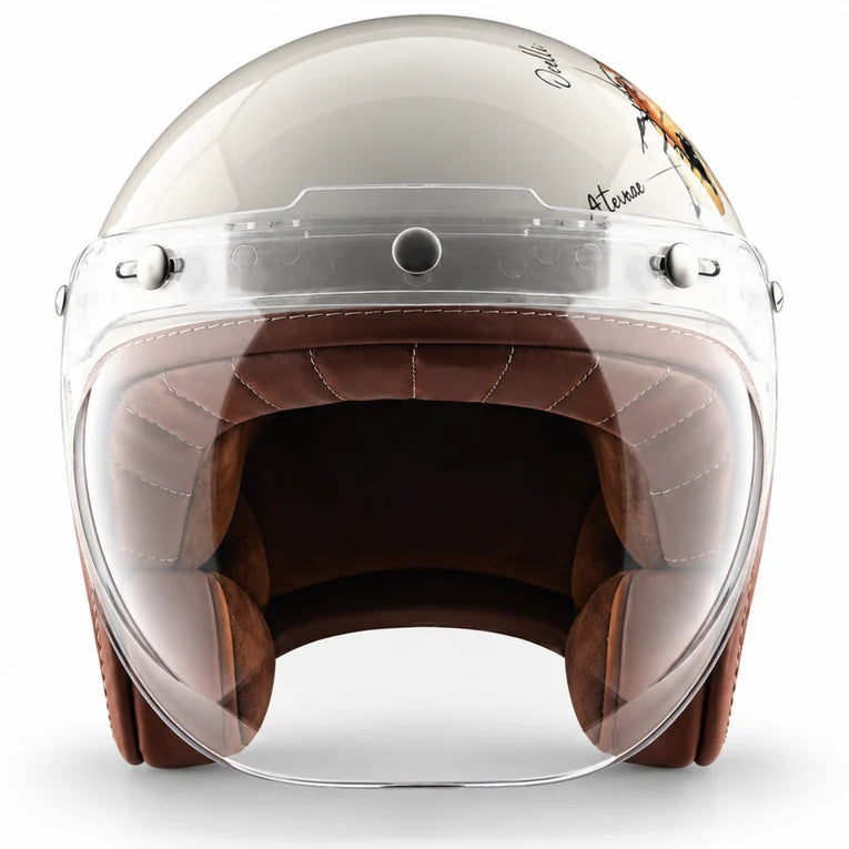 Axor Retro Jet Bee Open Face Helmet