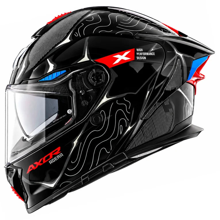 Axor Agera Raiz Full Face Helmet With Spoiler