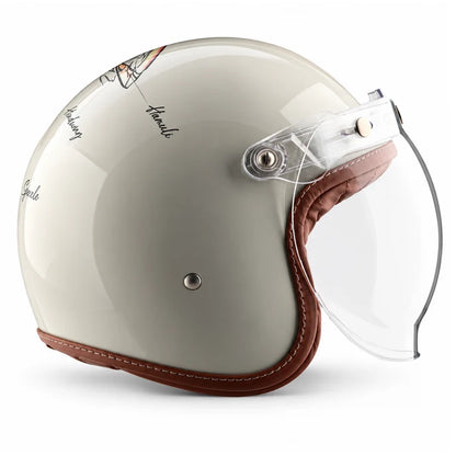 Axor Retro Jet Bee Open Face Helmet