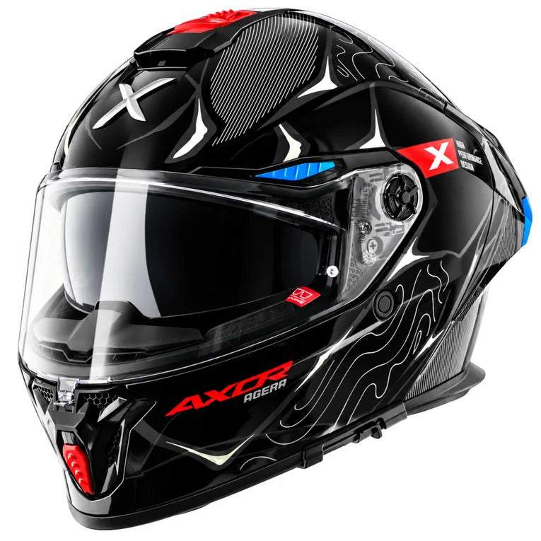 Axor Agera Raiz Full Face Helmet With Spoiler