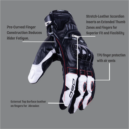 DSG Carbon X V1 Riding Glove