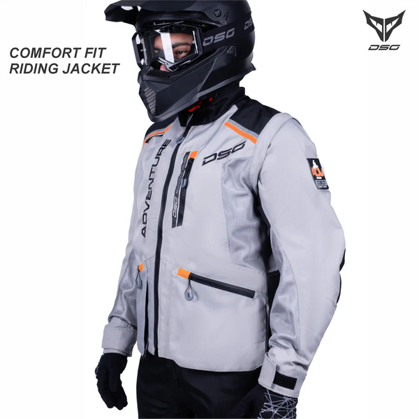 Black Grey Orange