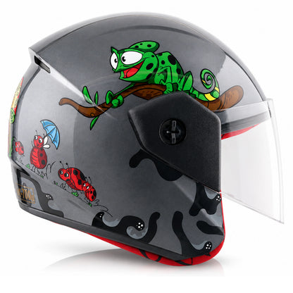 Buds Junior Ants Open Face Helmet