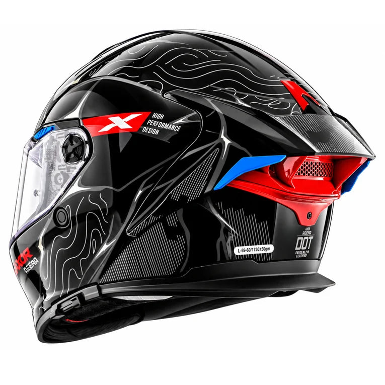 Axor Agera Raiz Full Face Helmet With Spoiler
