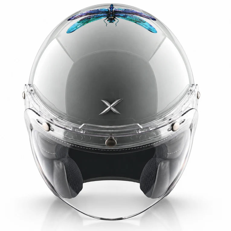 Axor Retro Jet Flyy Open Face Helmet