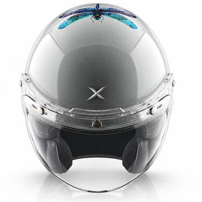 Axor Retro Jet Flyy Open Face Helmet