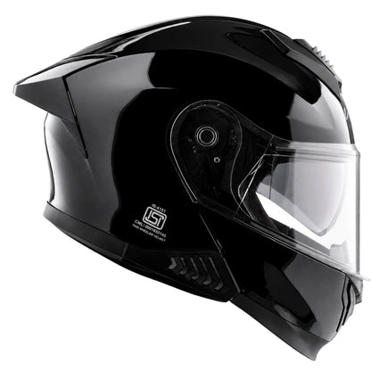 Vega Boolean Flip up Helmet with spoiler