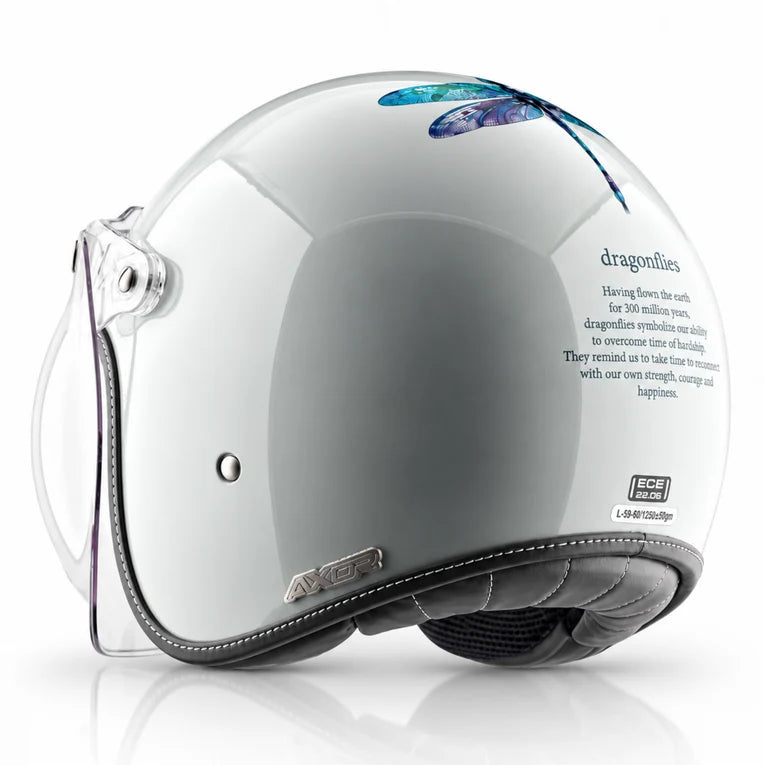 Axor Retro Jet Flyy Open Face Helmet
